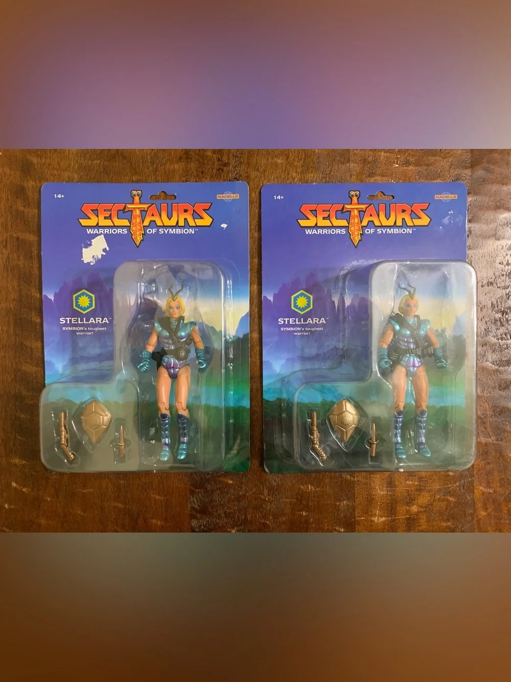 NIB Nacelle 2024 SECTAURS Warrior Of The Symbion Stellara Action Figure